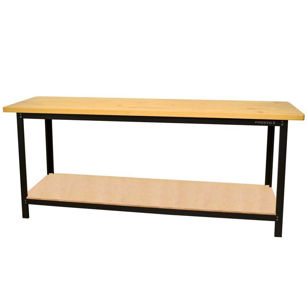 Bancada para Ferramentas Profissional 200cm Preto