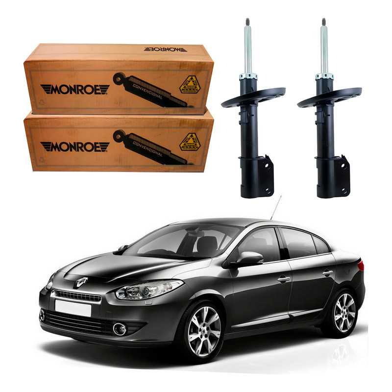 Par Amortecedor Dianteiro Monroe Fluence 2.0 2010 A 2014 em Oferta na Shopee