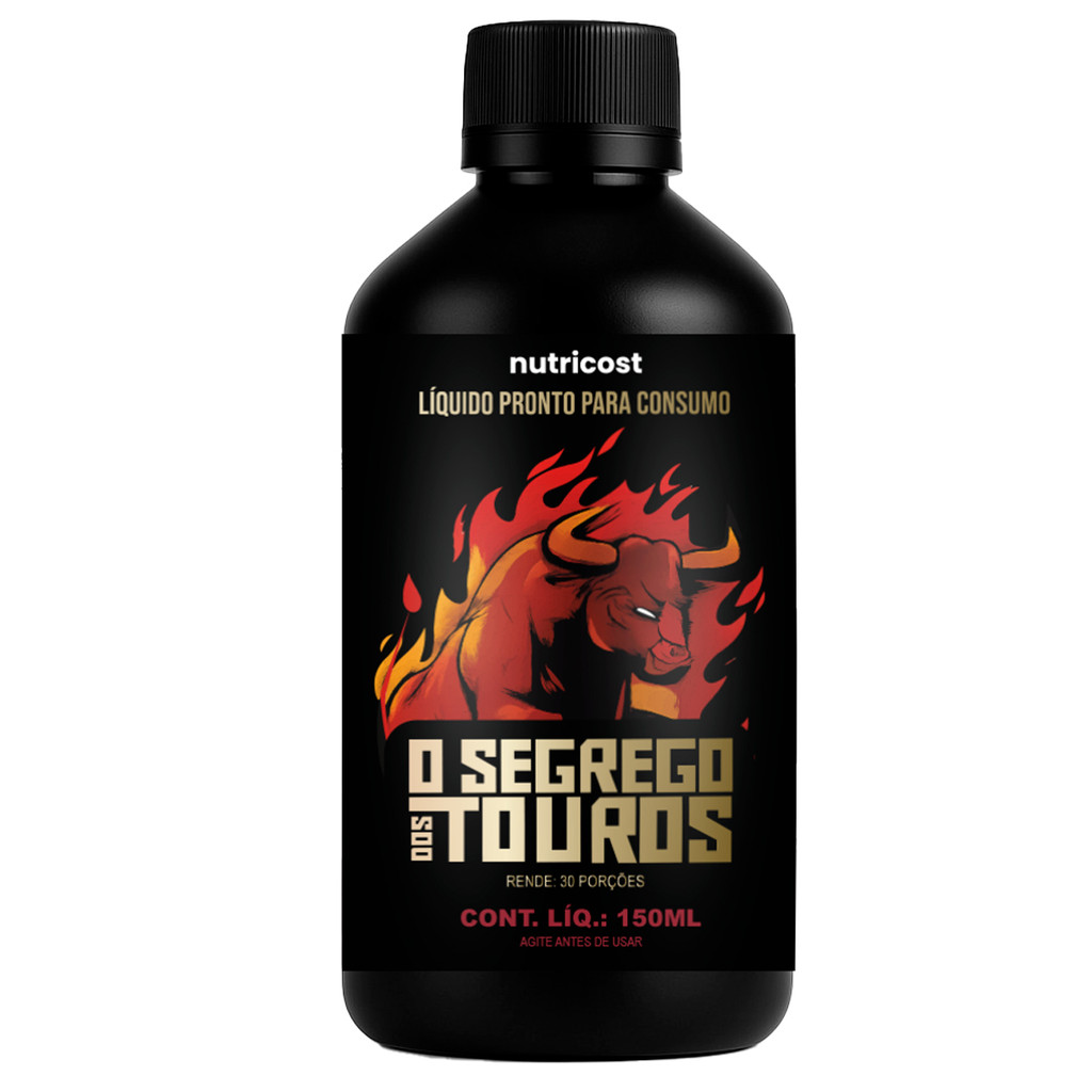 1 O segredo dos Touros 150ml cada pote - Liquido Pronto para Consumo