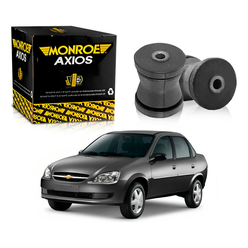 Par Bucha Eixo Traseiro Corsa Classic 1.0 2010 A 2016 em Oferta na Shopee