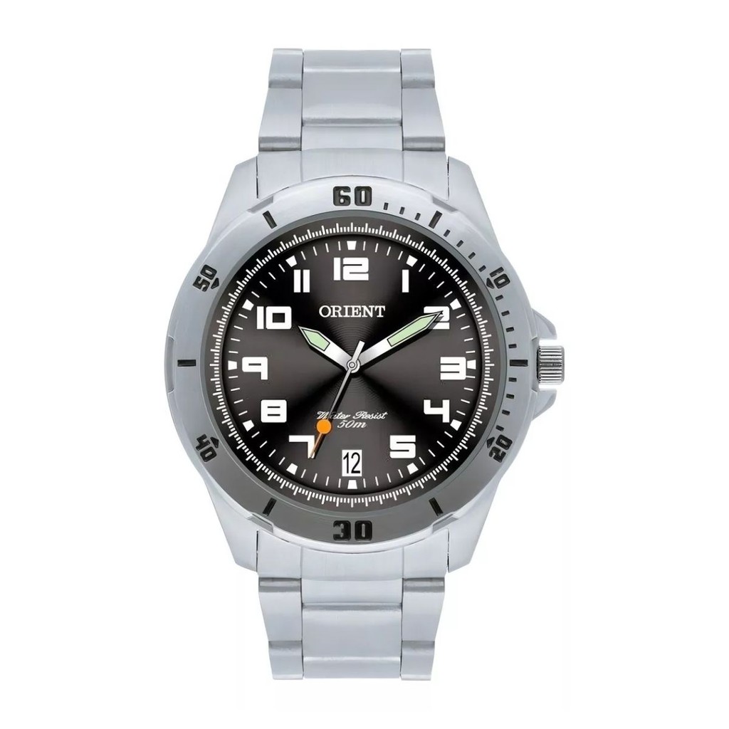Relógio Orient Prata Masculino MBSS1155A G2SX