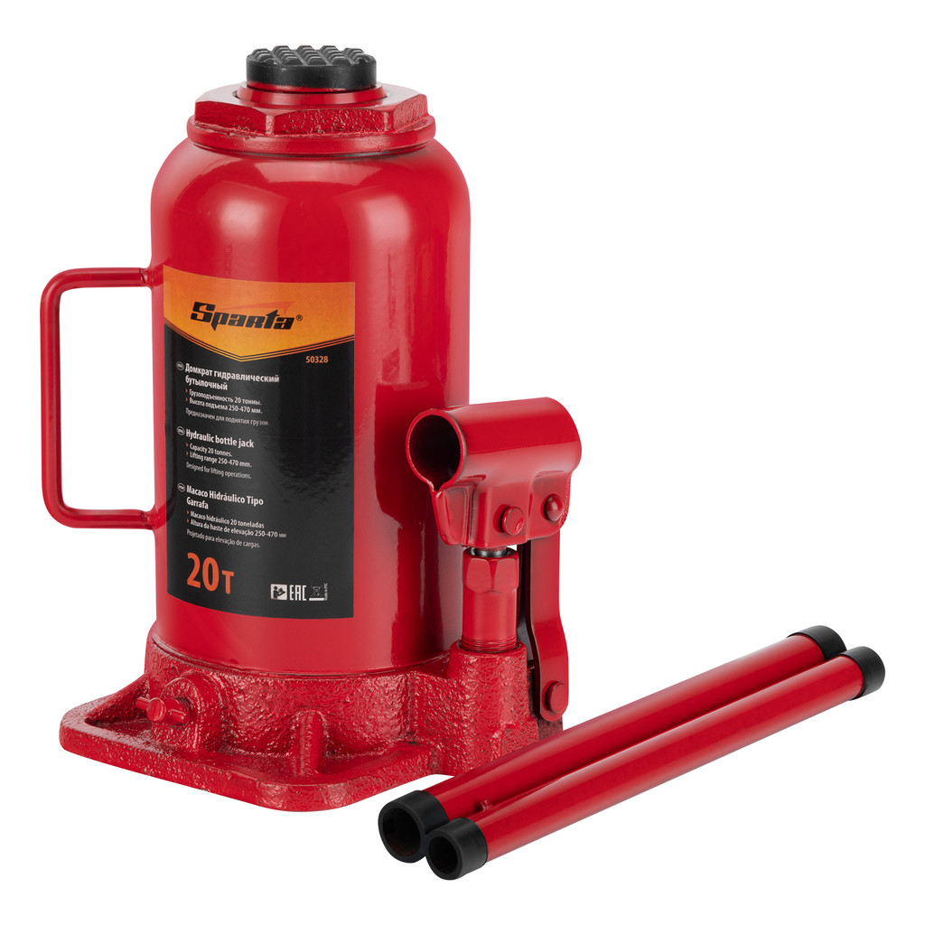 MACACO HIDRAULICO TIPO GARRAFA ELEVACAO 250- 470 MM //SPARTA em Oferta na Shopee