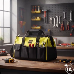 Bolsa Organizadora para Ferramentas 16 Pol 15 Bolsos em Lona Reforçada EVALD