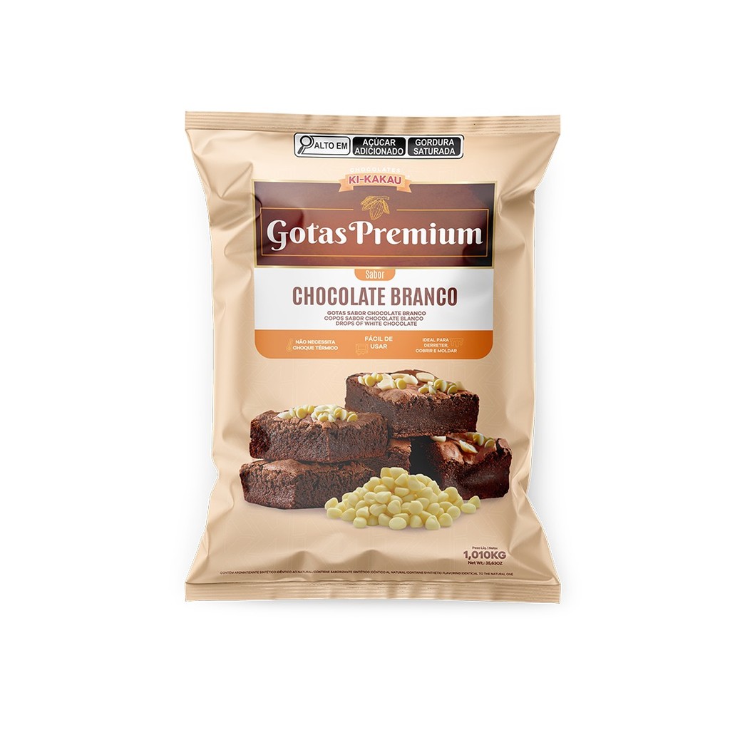 Gotas de Chocolate 1 Kg - Comprar com Melhor Preço em Lanches