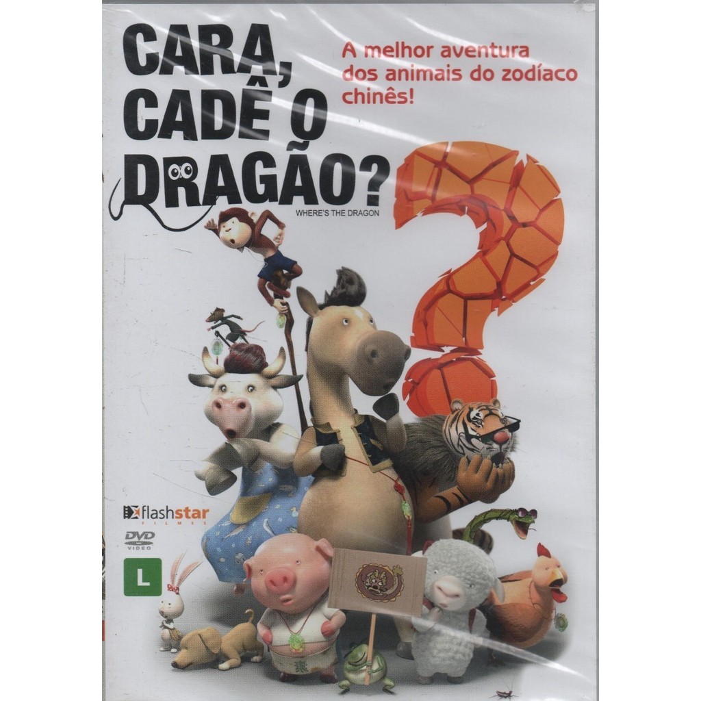 Dvd - Cara, Cade O Dragão? - Lacrado