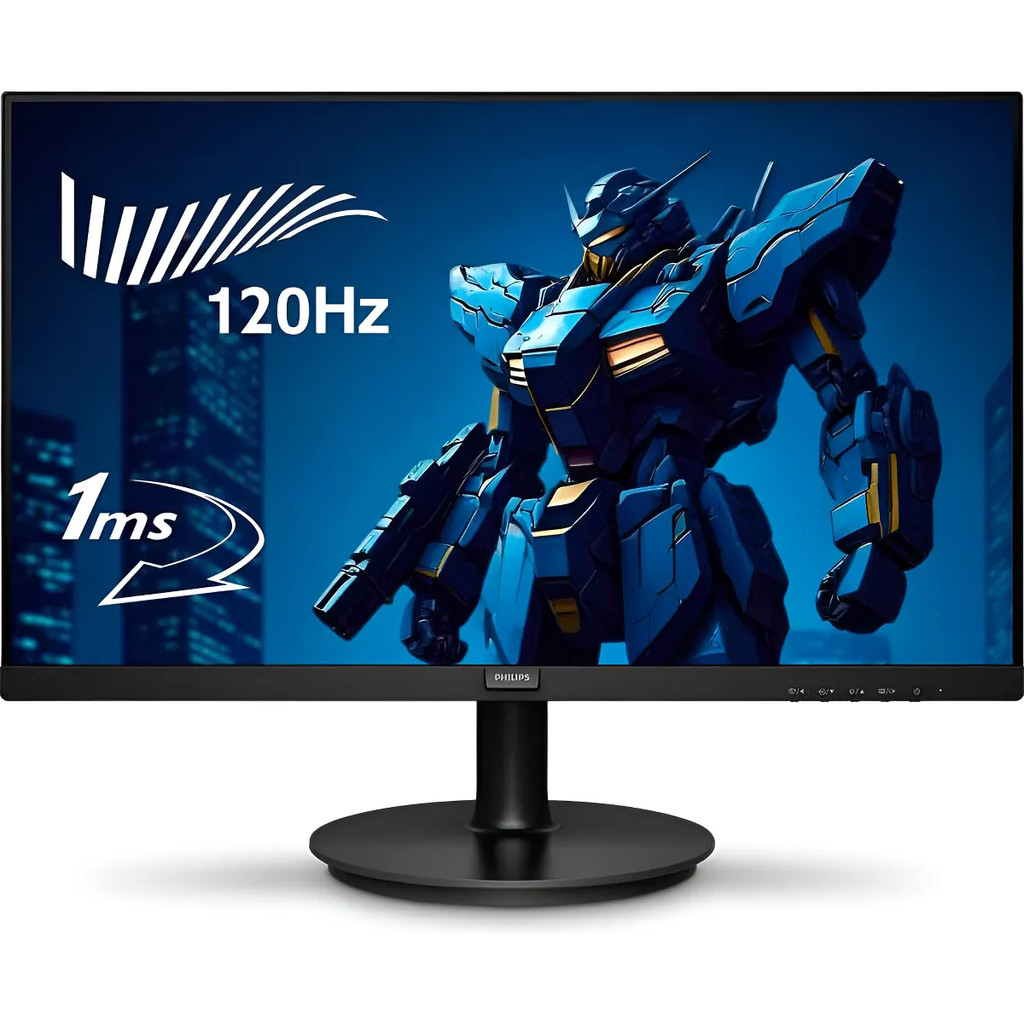 Monitor Gamer Philips 21.5" LED Full HD Va 120Hz 1ms 221v8lb3/57 Hdmi, Vga, Vesa