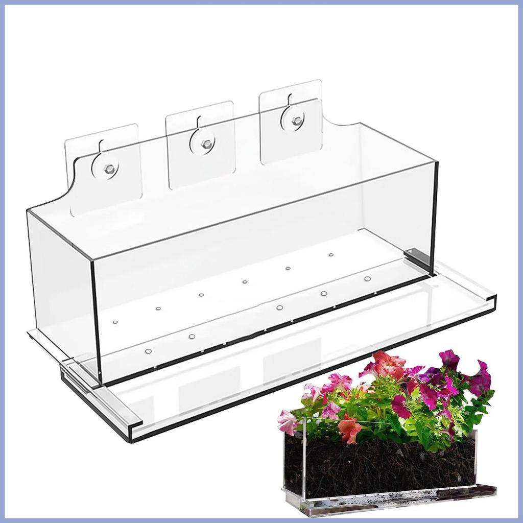 Vasos De Flores Decorativos Vaso Com Bandeja De Drenagem Caixas De Plantador De Parede Para Casa Varanda Deck Cerca Corr