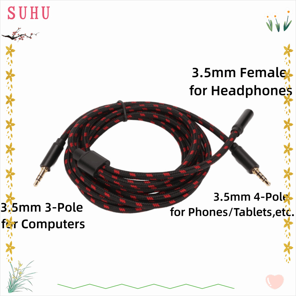 Cabo De Ligação De Bate-Papo SUHU , Adaptador Plug and Play De 3.5 Mm , 270 Cm/8.9 Pés Para Elgato HD60 Ss HD60 X HD60PR