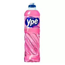 Detergente Líquido Ypê Lava Louças Clear Care 500ml Embalagem com 24 Unidades