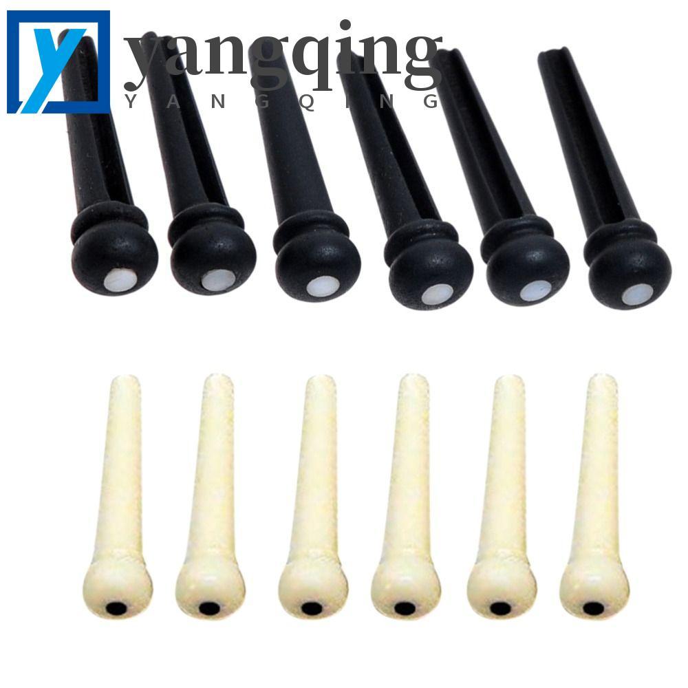 YANGQING Extrator Conjunto De Guitarra Pinos Cordas Cone Fixo Peças Instrumentos Acessórios Pegs
