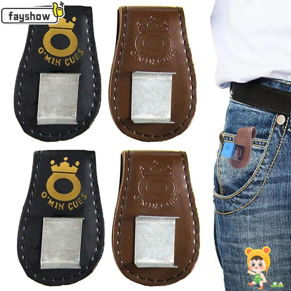 FAYSHOW 1 Peça Saco De Giz , Suporte Para Taco De Bilhar , Suprimentos Com Bolsa Gancho