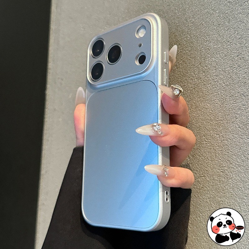 Capa De Telefone Prateada Simples Para Samsung Galaxy A57 A56 M56 F56 A55 A54 A53 A52S A51 A50S M40S A30S A73 A72 A71 F4