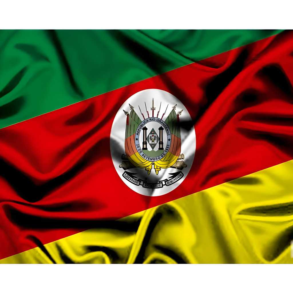 Bandeira Do Rio Grande Do Sul - 30x50 Cm