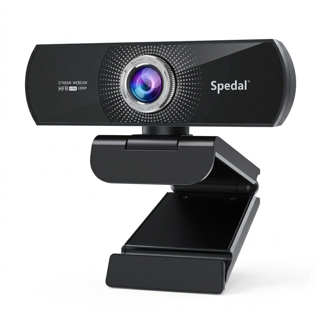Webcam USB Spedal MF934H Com Microfone Plug And Play