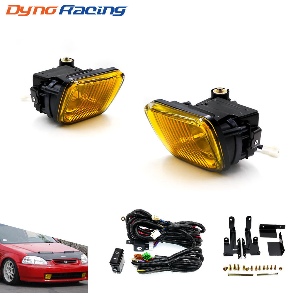 Venda Quente Luzes de neblina dianteiras modificadas para carro, adequadas para Honda Civic 96-98 com luzes de neblina q