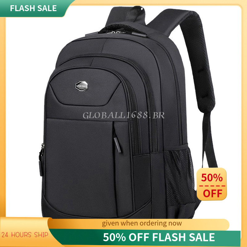{Estoque pronto} mochila masculina júnior escola secundária grande capacidade mochila versão coreana lazer mochila de vi