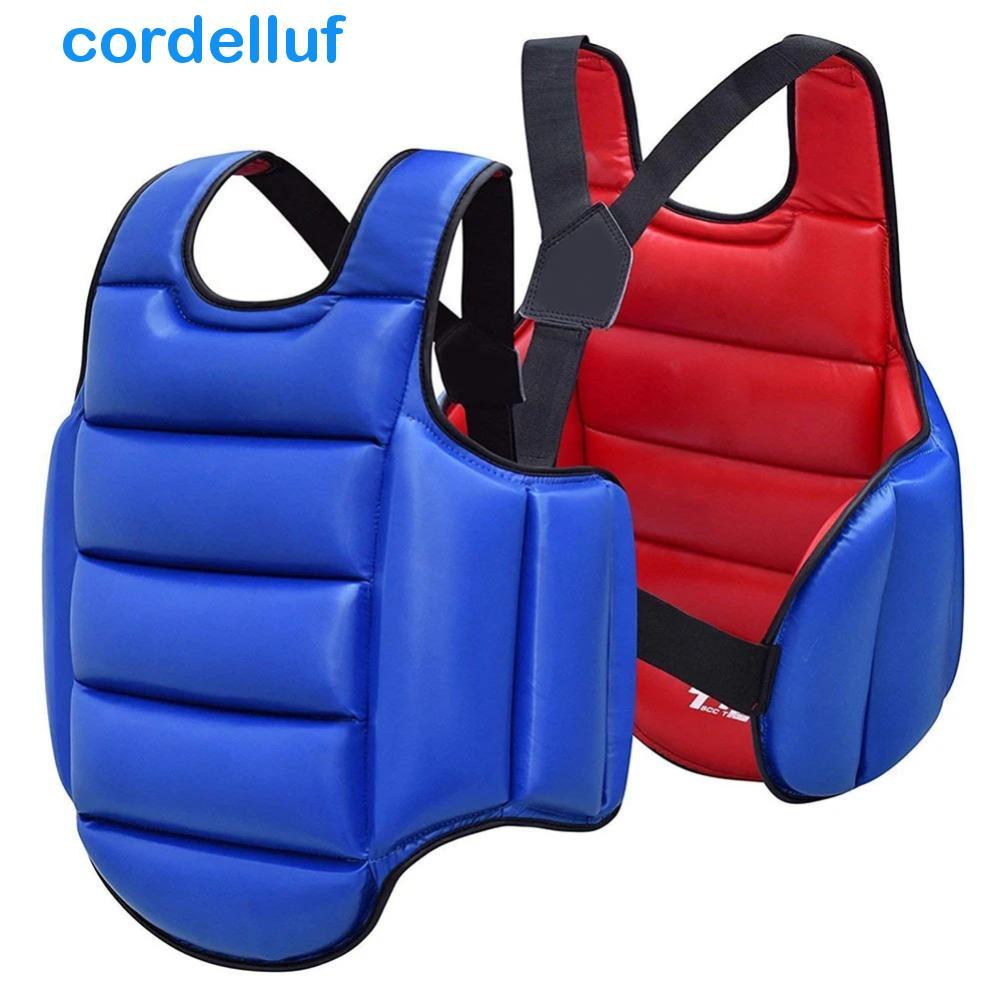 Colete Protetor Corporal CORDELLUF Para Artes Marciais , Uniforme De Treinamento De Equipamento De Boxe Macio Alvo De Ta