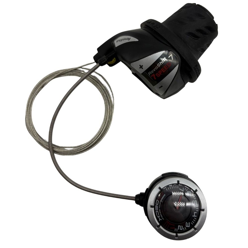 Alavanca Cambio Shimano Revoshift Rs36 Ci-Deck 7v Traseira