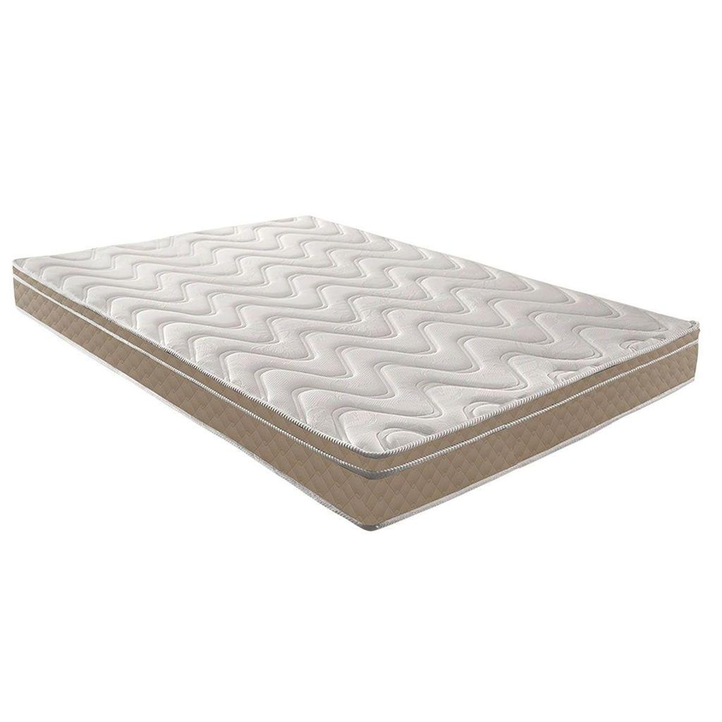 Colchão Viúva D33 / EP / Anatômico Confort Ultra Firme Euro Pillow Brown (128x188x17) - Paropas