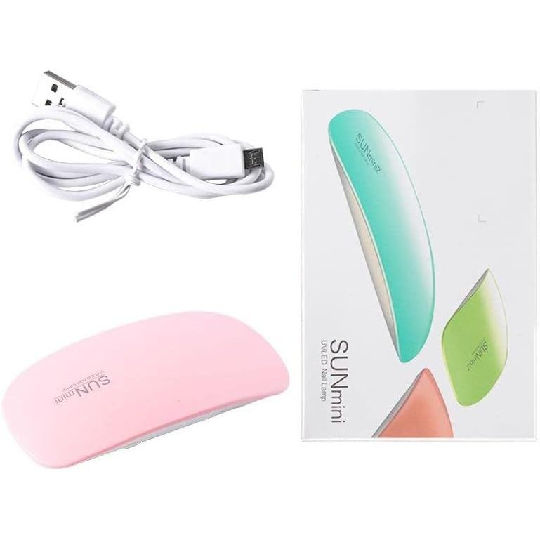 Mini Cabine Forno Secador Esmalte Led Rápida Portátil Led Uv