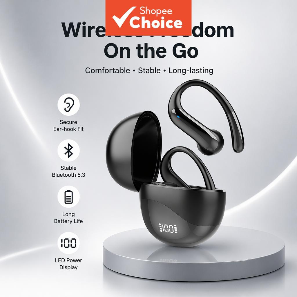 Fones de ouvido M118 sem fio Bluetooth TWS Music Lossless Original Headsets de som HIFI estéreo de longa duração para