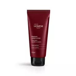 Shampoo Cabelo, Barba e Corpo Natura Homem Sagaz de 100ml