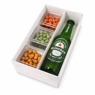 10 Caixas Para o Dia dos Pais - Presente - Kraft e Branco Caixa Presente Dia dos Pais
