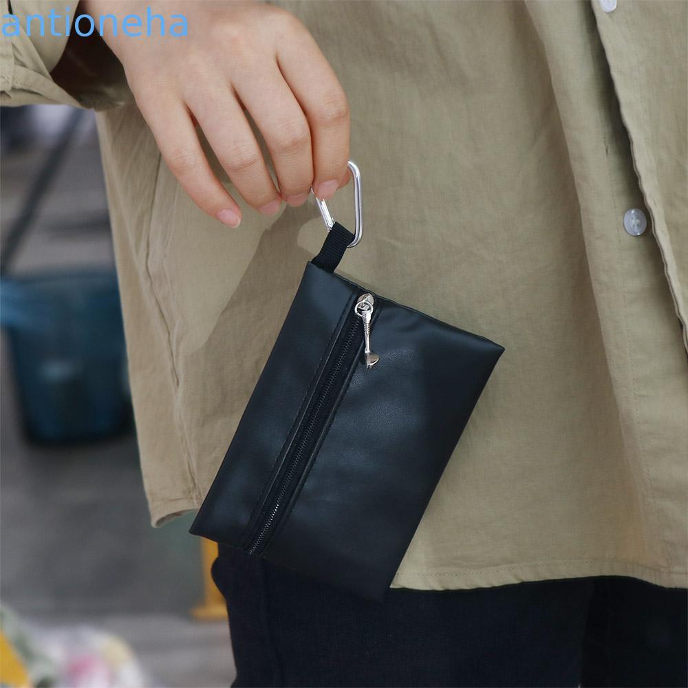 ANTIONEHA Golf Tee Bolsa De Armazenamento De Couro Para Golfista Portátil Mini Durável Camisetas De Golfe