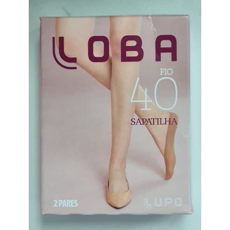 Kit 2 Pares Sapatilha Fio 40 Loba Lupo 5520.