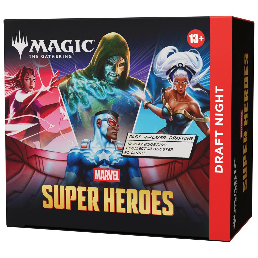 Magic: The Gathering | Marvel Super Heroes Draft Night English Version MTG Trading Card Wizards of the Coast MSH D537000