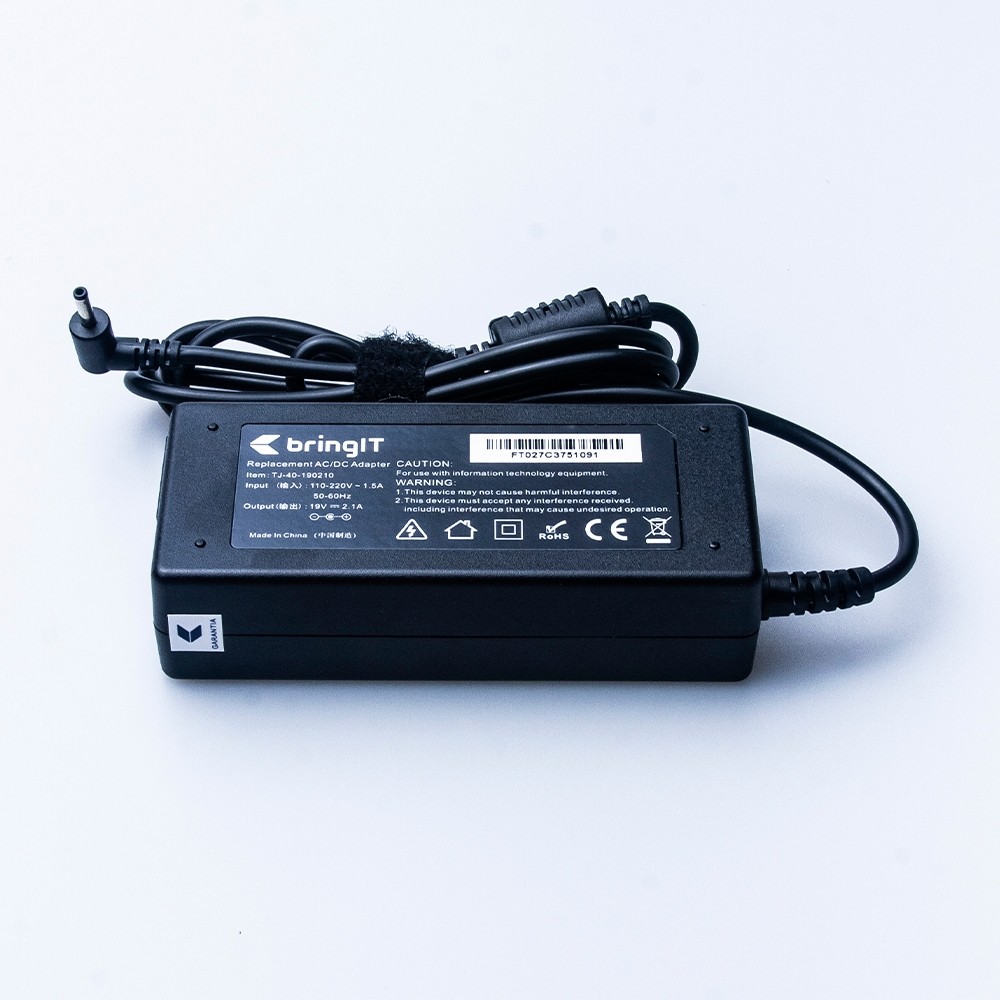 Fonte Carregador para Notebook Samsung NP550XDA-KH2BR | 19 V 2.1 A 40 W