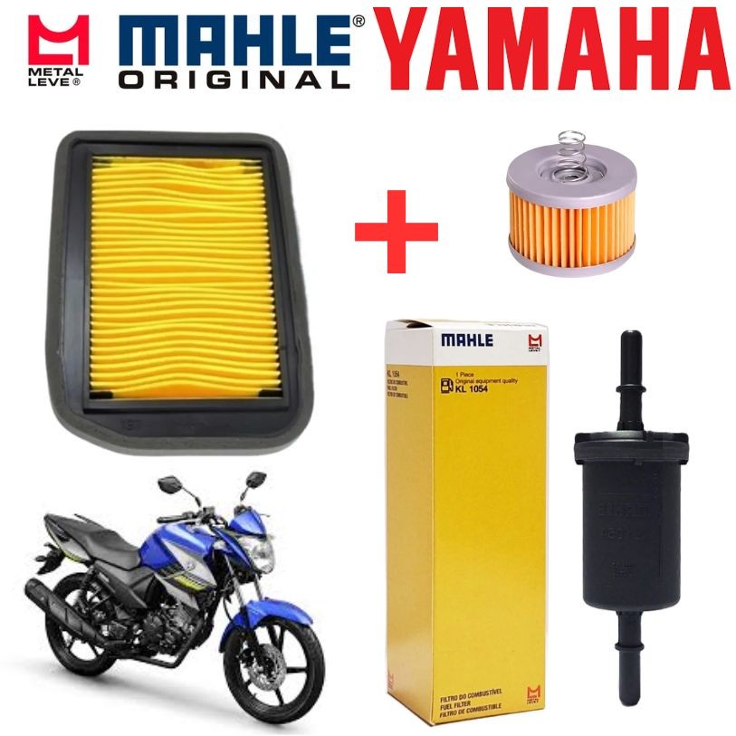 Filtro de Ar + Filtro Cobustivel injeção+ Filtro De Óleo  Fazer 150 /Crosser 150 em Oferta na Shopee