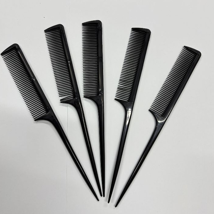 Kit 1- 20 Unidades Pente De Cabelo Ponta Fina Cabo fino