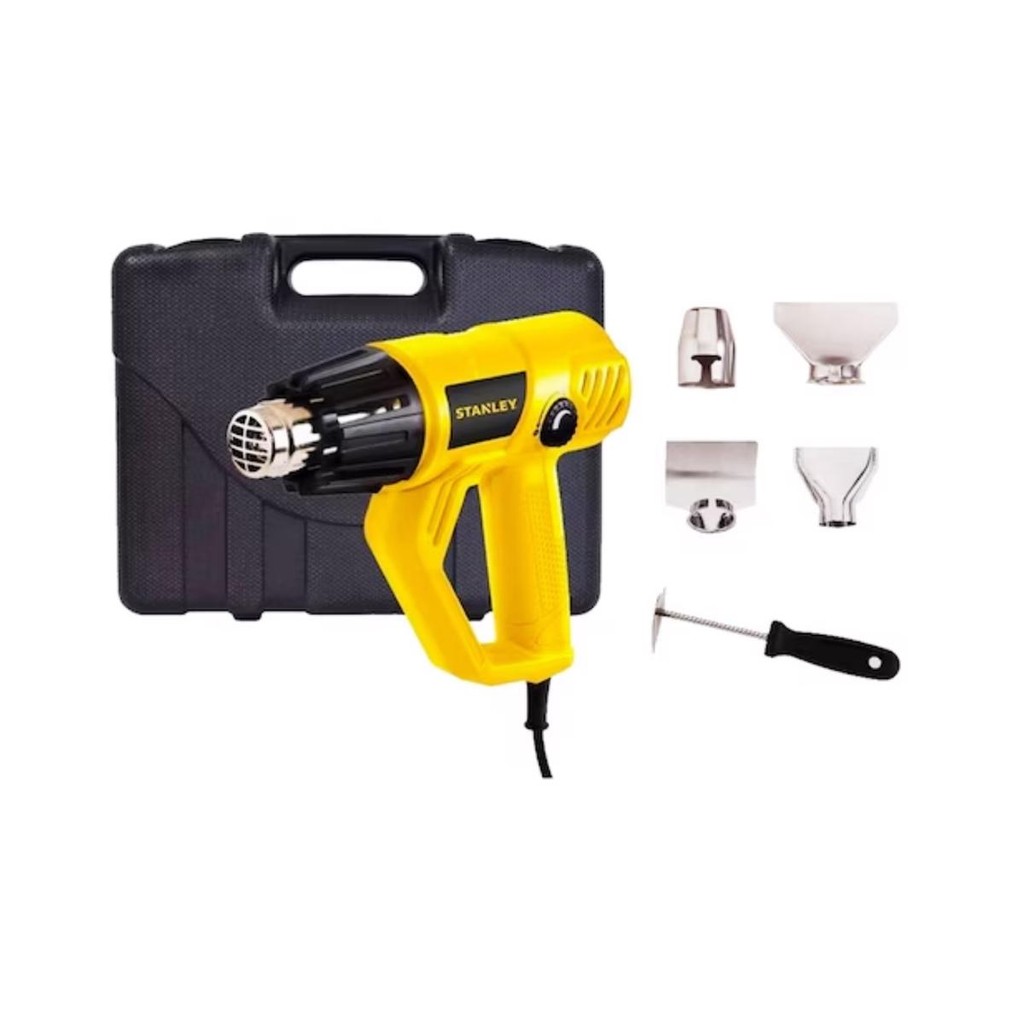 Soprador Termico Prof 1800w Maleta Stxh2000k Stanley Profiss Cor Amarelo 127V