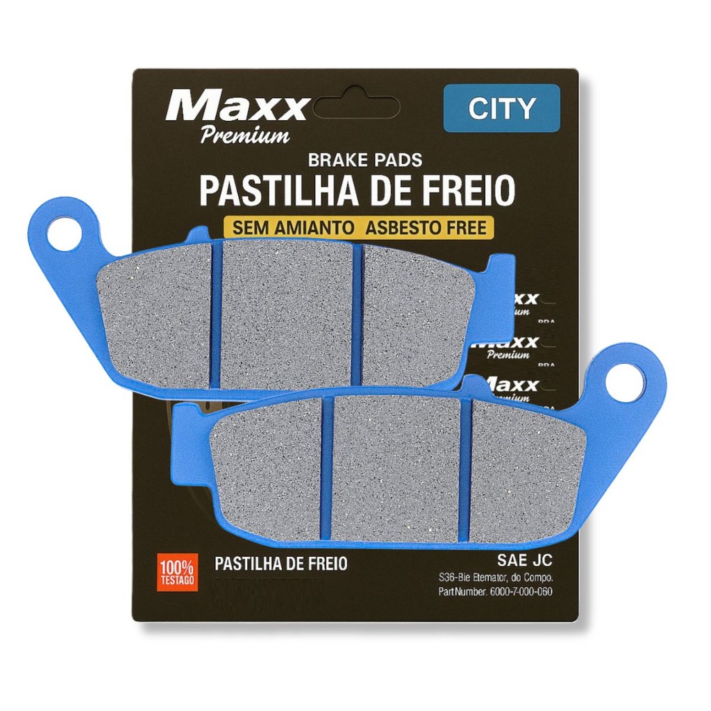 Pastilha de Freio Traseira P/ Haojue Chopper Road 150 Cbs em Oferta na Shopee