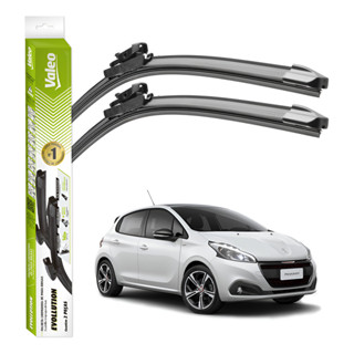 Palhetas Limpador Parabrisa Valeo Peugeot 208 2012 A 2018 em Oferta na Shopee