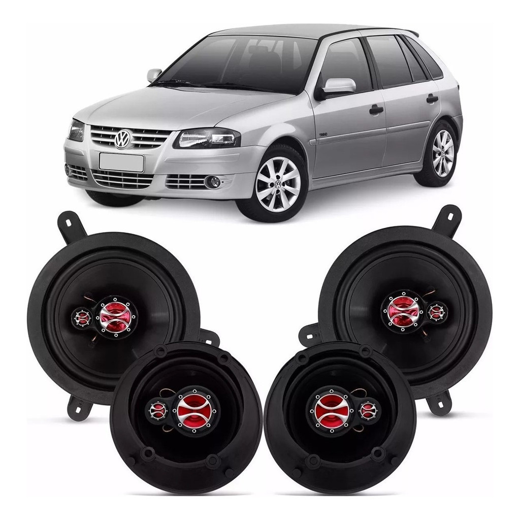 Kit Alto Falantes Gol 4 Portas G2 G3 G4 G5  K F 011