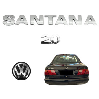 Emblemas Santana 2.0 + Vw Mala - 1999 À 2006 - G3 Geração 3 em Oferta na Shopee