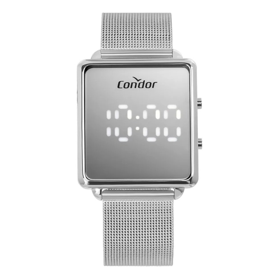 Relógio Condor Feminino Digital Prata Comd1202ajv/4k Oferta