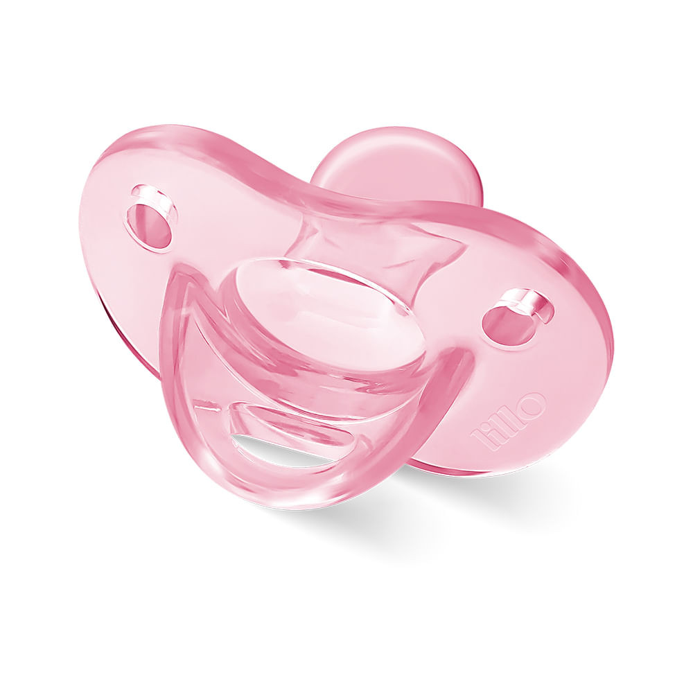 Detalhes do Chupeta Lillo Soft Calming 100% Silicone 0 a 6 Meses Cor Rosa com 1 Unidade