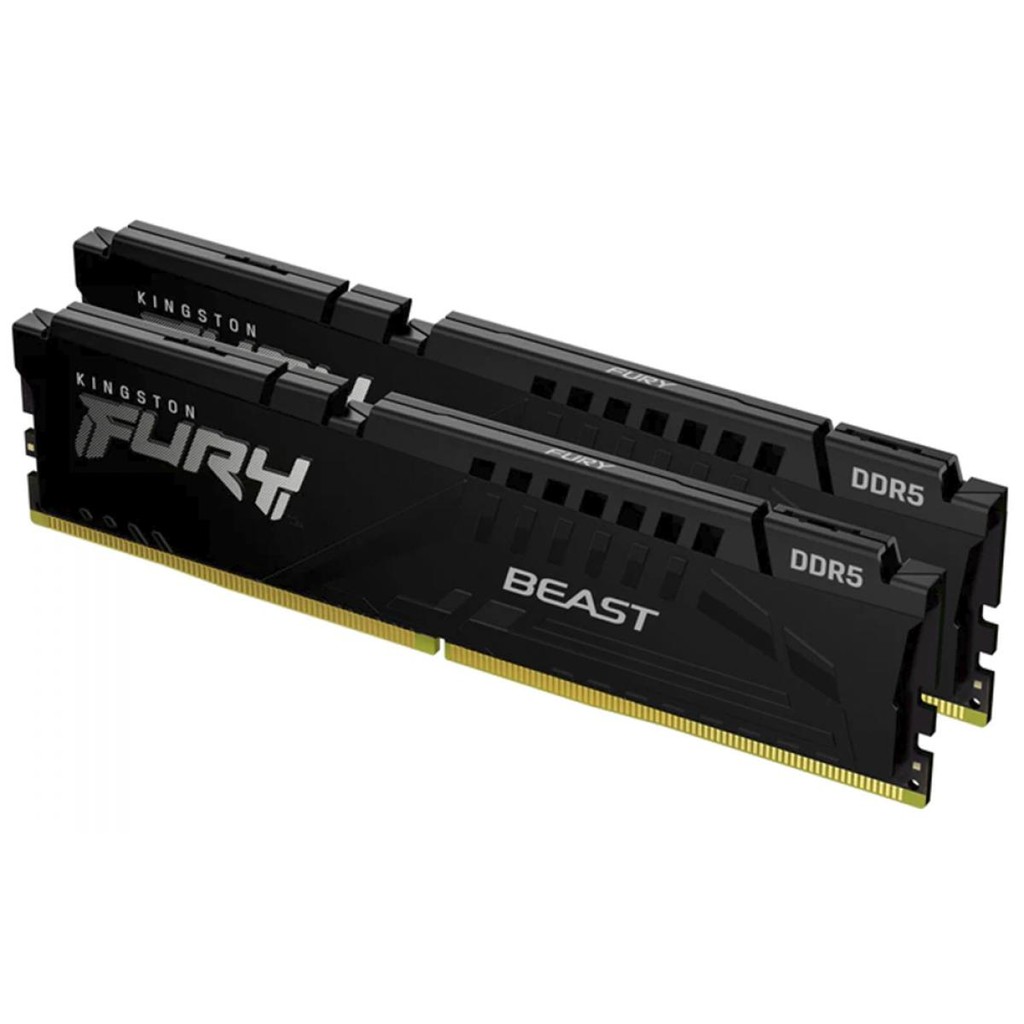 Memória DDR5 Kingston Fury Beast EXPO, 16GB (2x8GB), 6000Mhz, Black