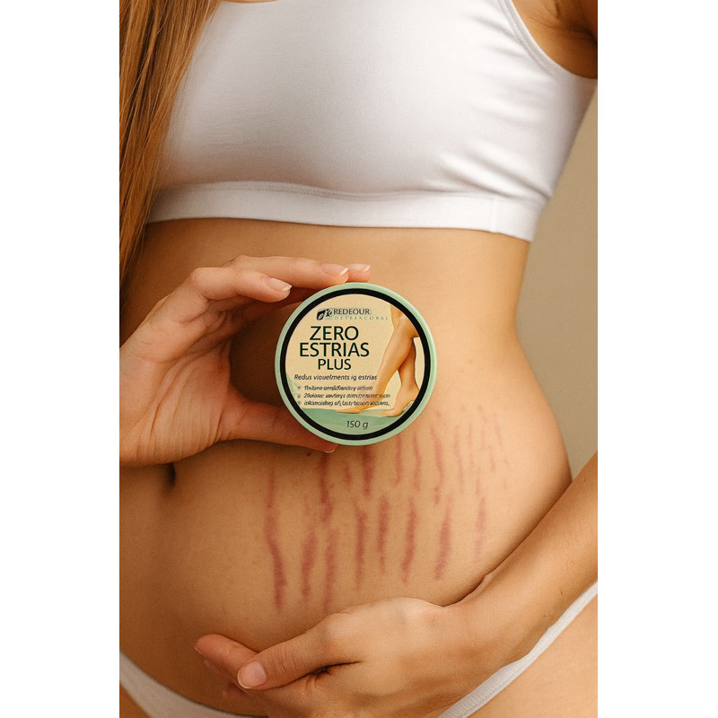 Creme Zero Estrias Plus  contra Estrias 150g - RedFour original em Oferta na Shopee