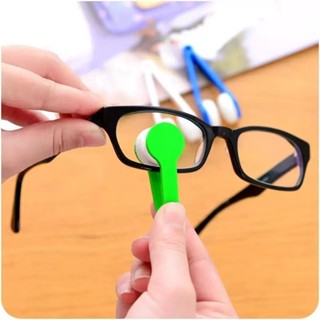 Limpador de óculos/limpador de óculos portátil ultramacio multifuncional/pano de microfibra/escova macia de limpeza em Oferta na Shopee