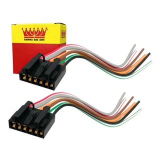Par Chicote Lanterna Traseira Para Palio Hatch 1996 a 2000 Conector Chicote Palio em Oferta na Shopee