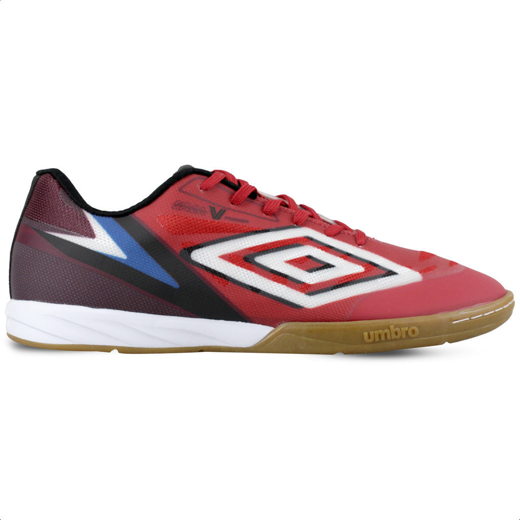Chuteira Umbro Futsal Sala V Premier Vermelha - Masculina