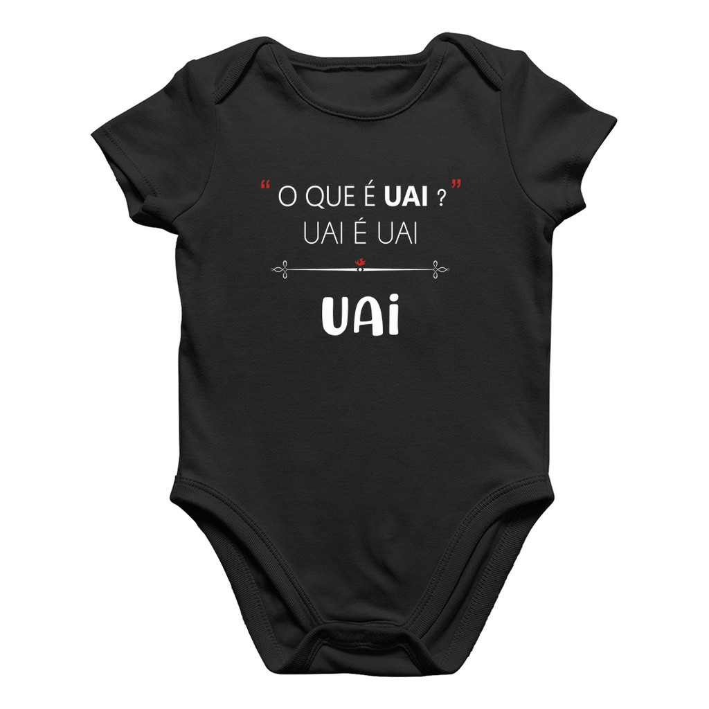 Body Bebê Algodão Uai É Uai, Uai Roupa