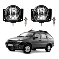 Par Farol Milha Lampada Palio Adventure 1.8 2003 A 2010