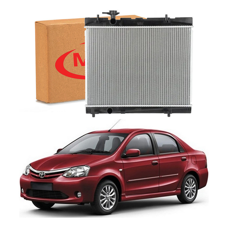 Radiador Agua Mtf Etios Sedan 1.5 Manual 2012 A 2016 em Oferta na Shopee