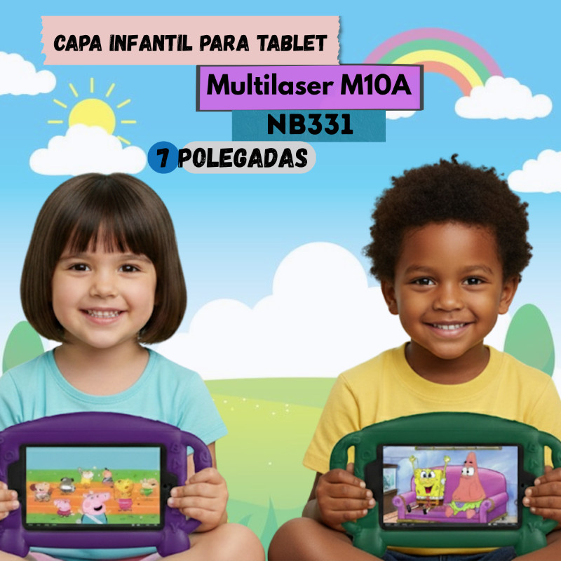 Capa Para Tablet  Multilaser M10a Nb331 de silicone