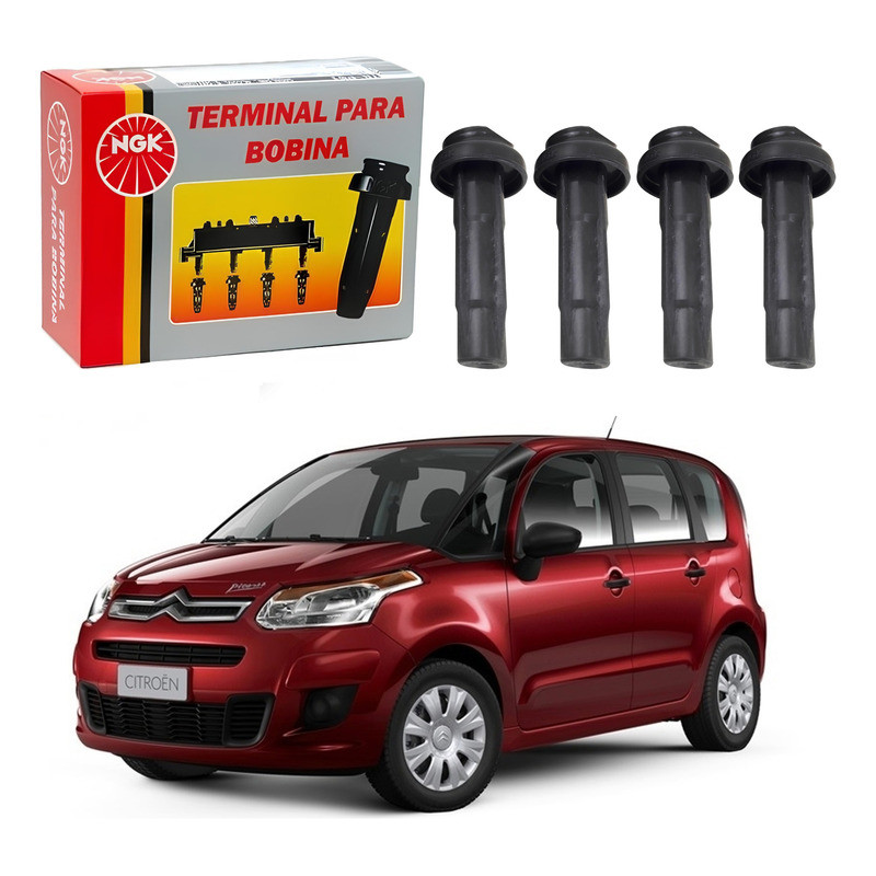 Terminal Bobina Ignição Ngk C3 Picasso 1.5 2012 A 2016 em Oferta na Shopee